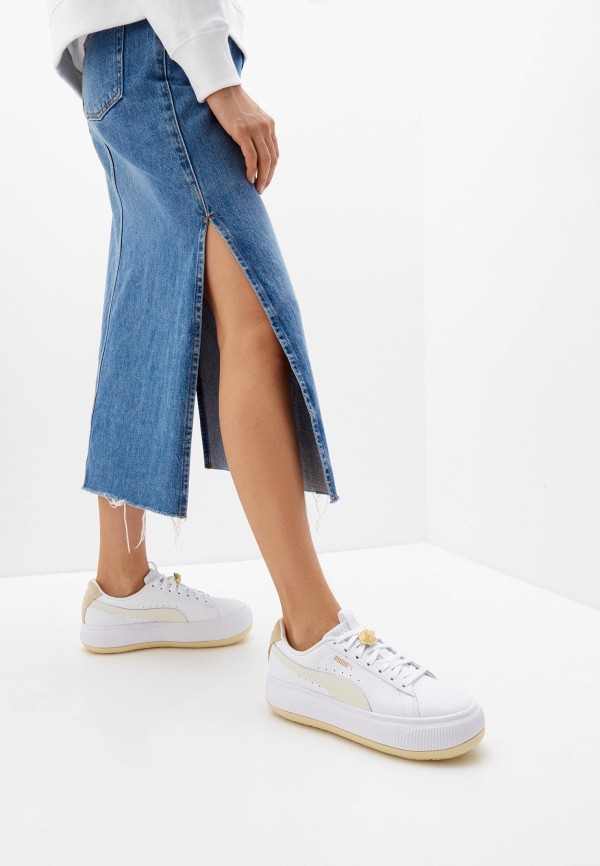 Кеды PUMA Suede Mayu Crystal.G Wns, цвет: белый, RTLABG252901 — купить в  интернет-магазине Lamoda