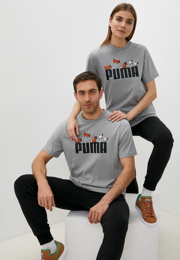 PUMA Футболка - x MINECRAFT, Graphic Tee - фото 1