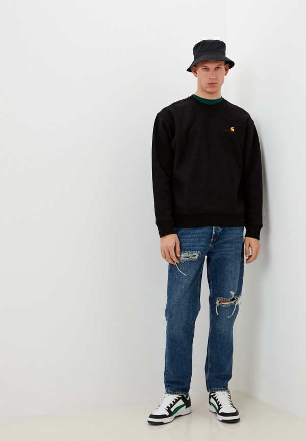 Свитшот Carhartt WIP, цвет: черный, RTLABG317301 — купить в интернет ...