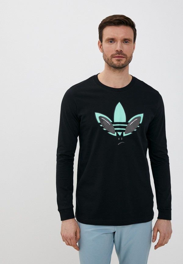 Лонгслив adidas Originals Q1 LS, цвет черный, RTLABG339101 — купить в