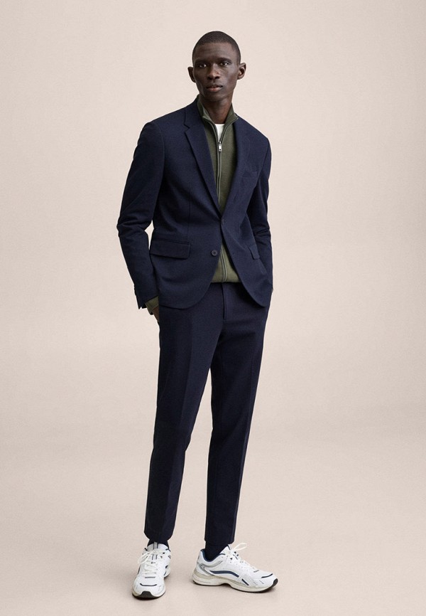 Пиджак Mango Man FABRE, цвет: синий, RTLABG506401 — купить в интернет ...