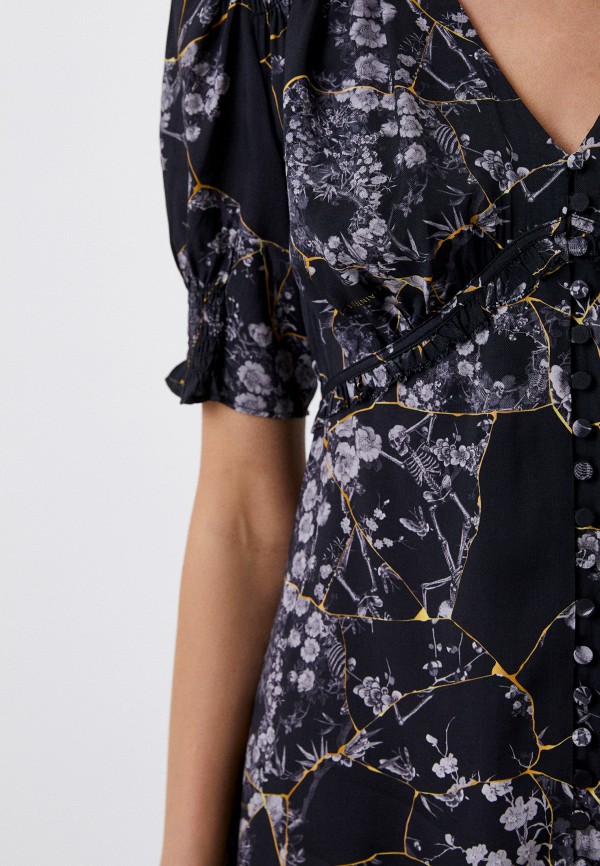 AllSaints Платье - ECO DEMI BURUBERU DRESS - фото 4