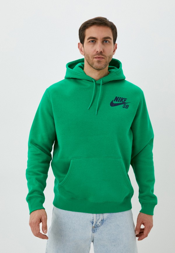 Nike sb hoodie green hotsell