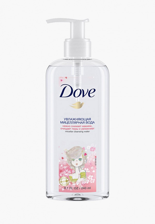 Dove Мицеллярная вода - увлажняющая, 240 мл - фото 1