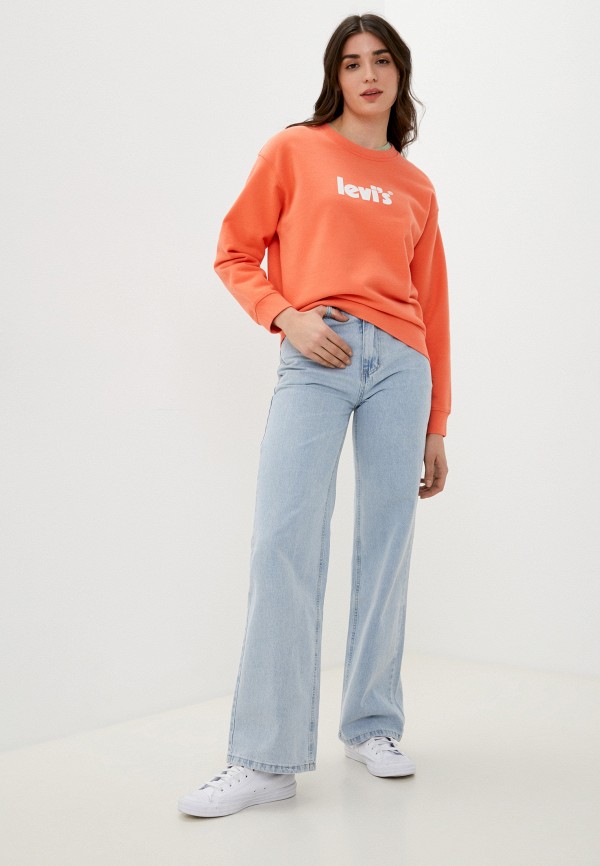Levi's Graphic Standard Crew Bw Fill Cloud - Sweatshirts | Nencini Sport