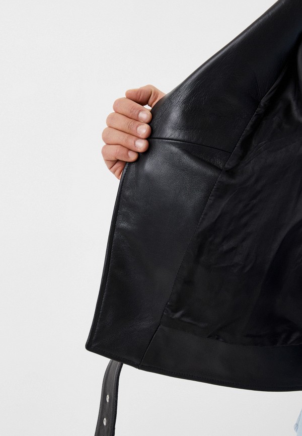 Blouson Куртка кожаная - фото 4