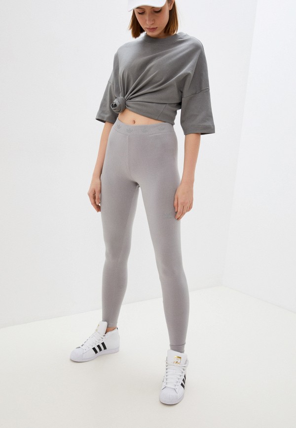Adidas leggins grey discount