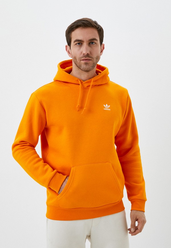 Orange adidas pullover hotsell