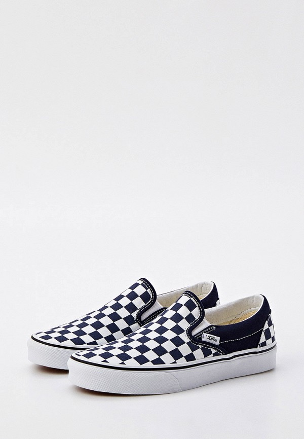 Слипоны Vans Classic Slip-On, цвет: синий, RTLABH267801 — купить в ...