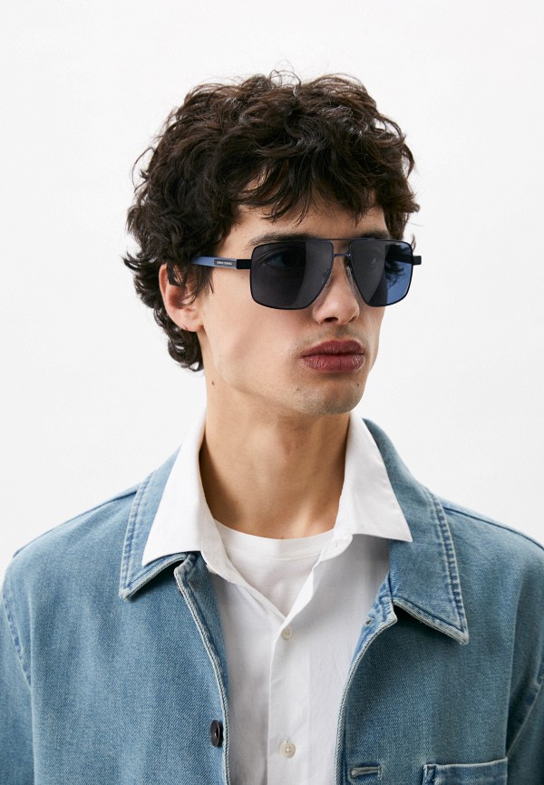 Очки солнцезащитные Armani Exchange AX2037S 609580, цвет: синий ...