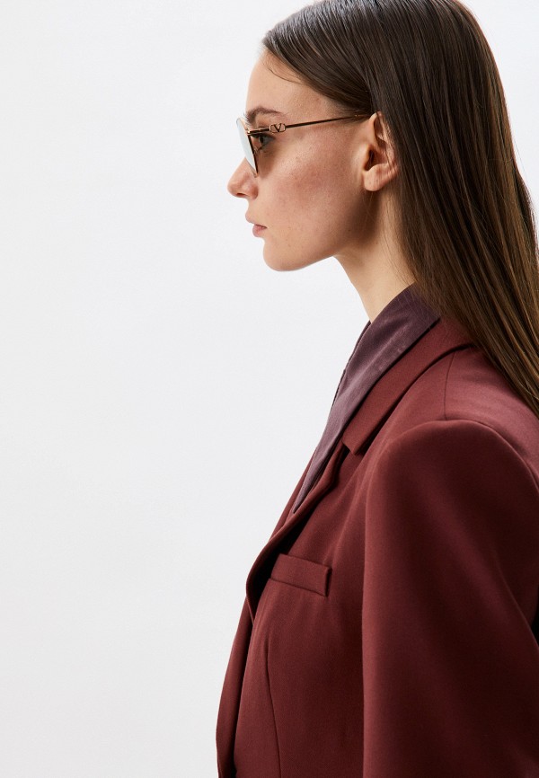 Valentino Очки солнцезащитные и цепочка - VA2040 30047J - фото 6