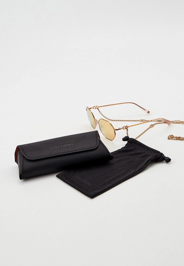 Valentino Очки солнцезащитные и цепочка - VA2040 30047J - фото 4