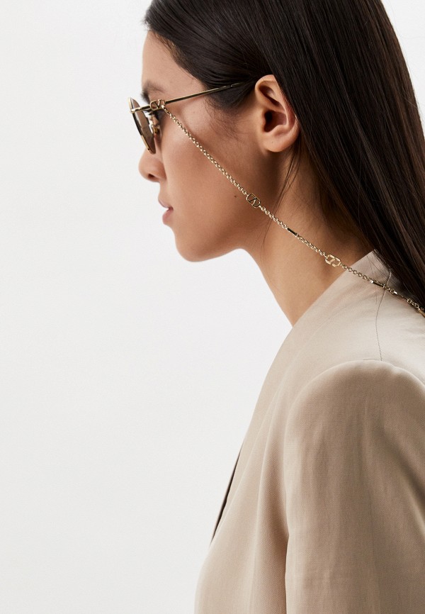 Valentino Очки солнцезащитные и цепочка - VA2040 30035A - фото 6