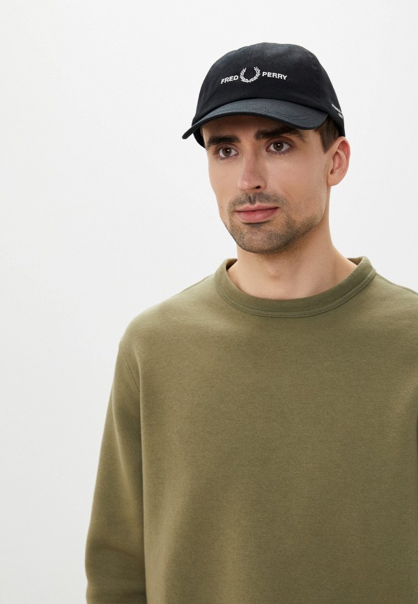 Бейсболка Fred Perry, цвет: черный, RTLABH538401 — купить в интернет ...