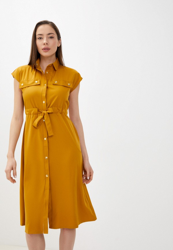 Pink Orange Платье - фото 1