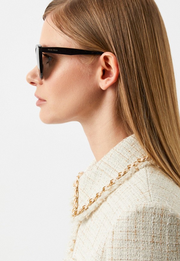 Miu Miu Очки солнцезащитные - MU 05XS 1AB5S0 - фото 6