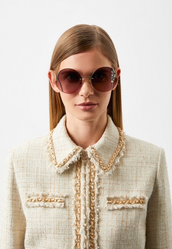 Miu Miu Очки солнцезащитные - MU 50XS 05O146 - фото 5