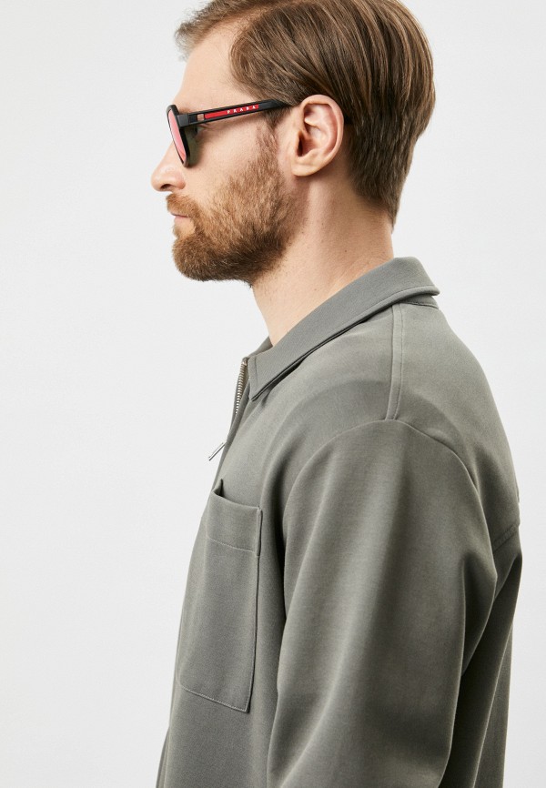 Prada Linea Rossa Очки солнцезащитные - PS 01XS DG008F - фото 6