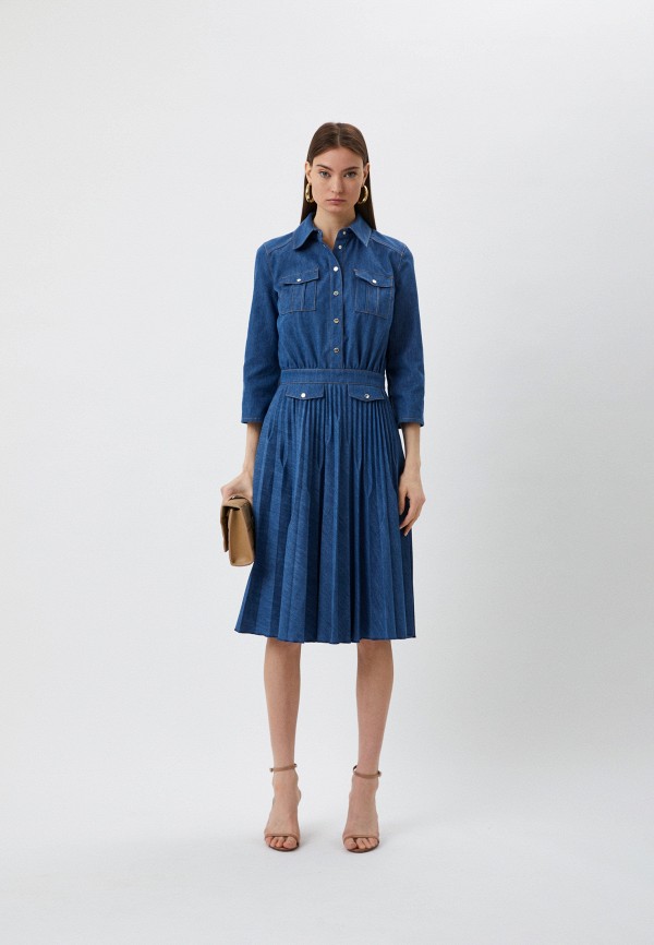 Elisabetta Franchi Платье джинсовое - AJ24S21E2 - фото 1