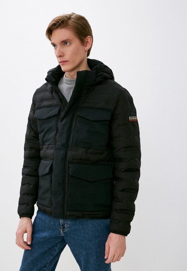 Napapijri Куртка утепленная - A-ALVAR LONG BLACK 041 - фото 1