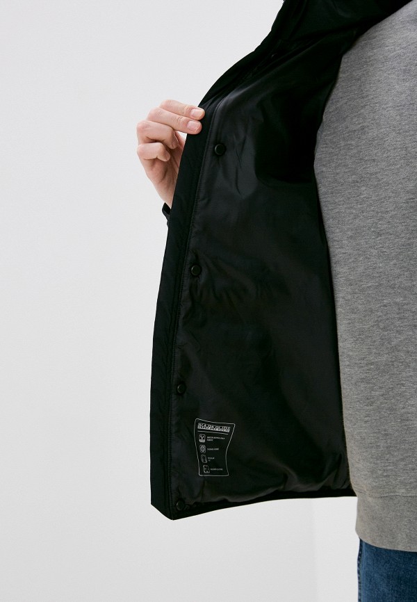 Napapijri Куртка утепленная - A-ALVAR LONG BLACK 041 - фото 4