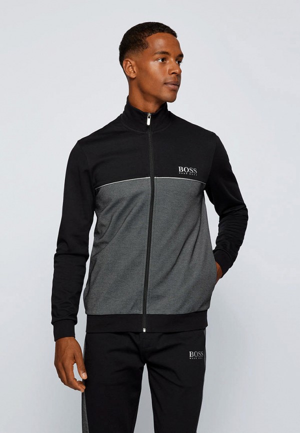 Boss tracksuit jacket new arrivals