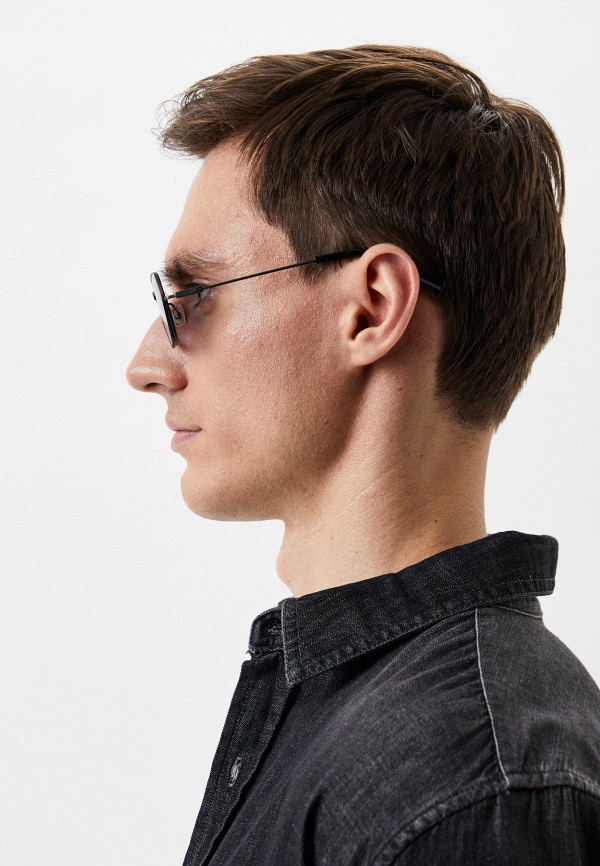 Очки солнцезащитные McQ Alexander McQueen MQ0351S 001, цвет: черный ...