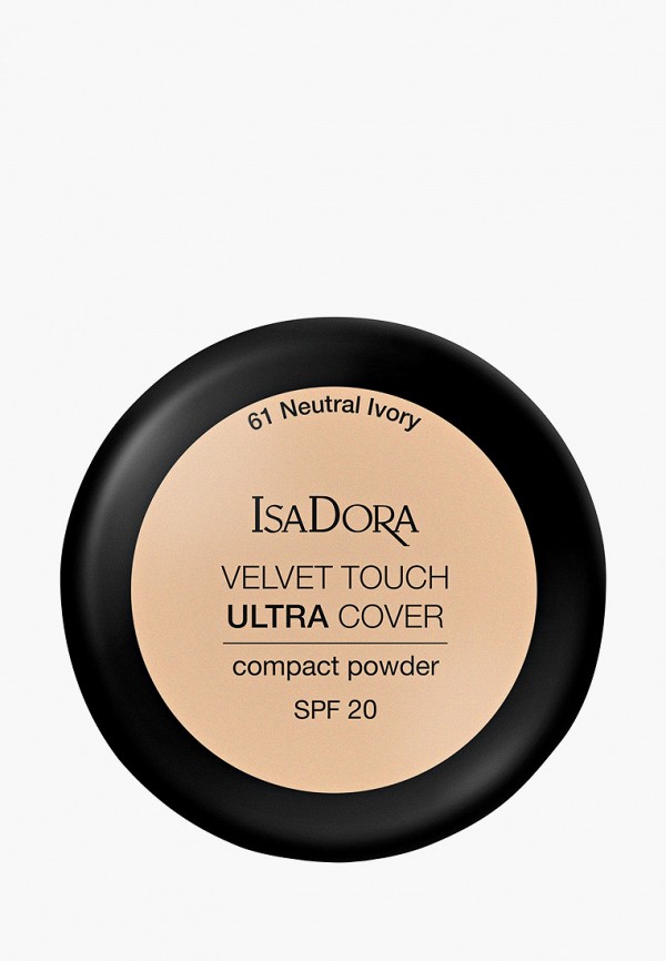 Пудра Isadora Velvet Touch Ultra Cover Compact Powder SPF 20 61, 10 г ...