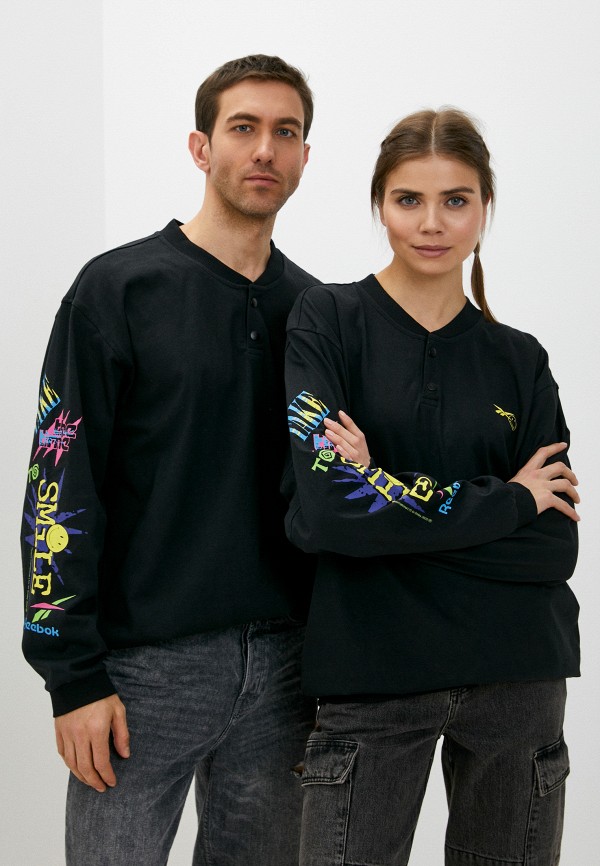 Reebok Лонгслив - SMILEY LS JERSEY - фото 1