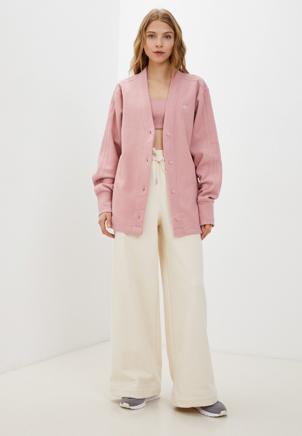 Adidas boucle cardigan hotsell