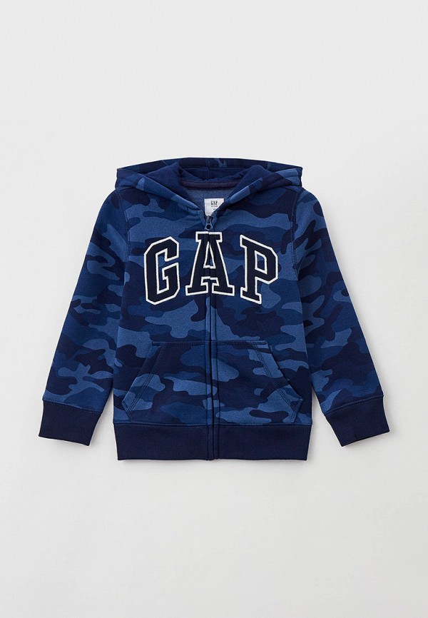 Толстовка Gap, цвет: синий, RTLABJ521001 — купить в интернет-магазине ...