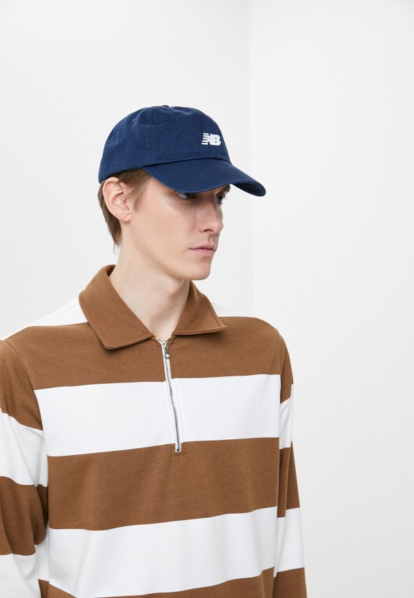 Бейсболка New Balance Classic NB Curved Brim Hat, цвет: синий ...
