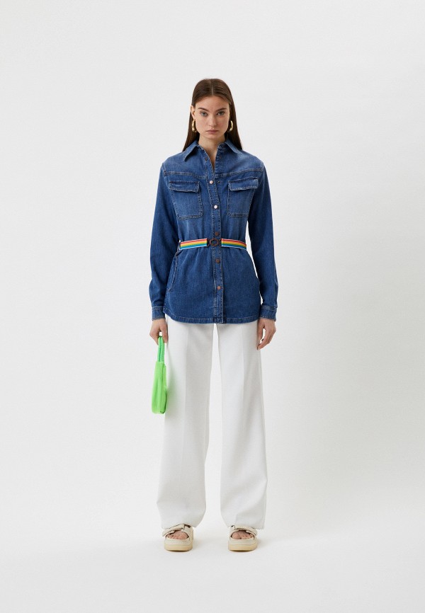 Love Moschino Рубашка джинсовая - фото 2