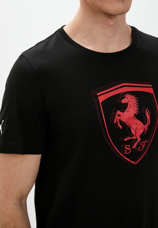 PUMA Футболка - Ferrari Race tonal Big Shield Tee - фото 4