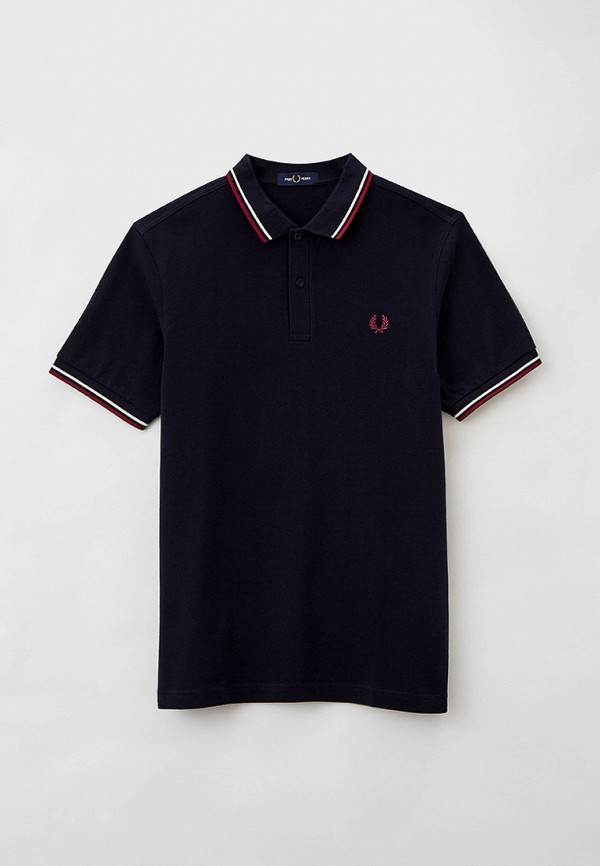 Поло Fred Perry, цвет: синий, RTLABK081401 — купить в интернет-магазине ...