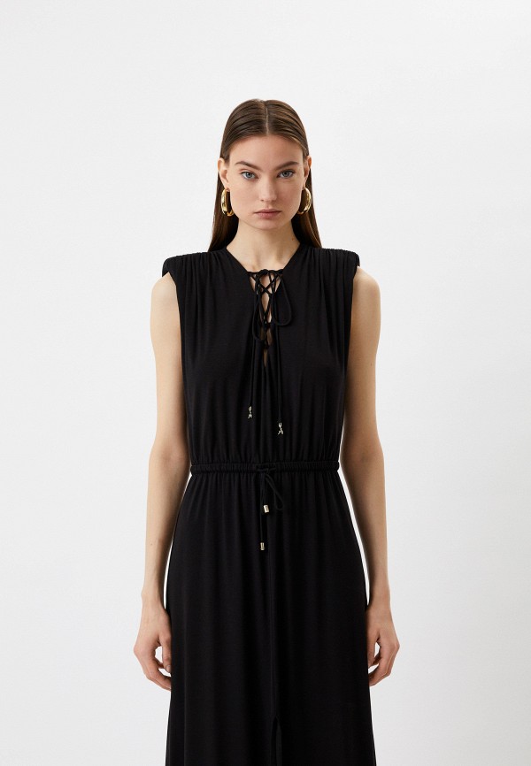 Платье Patrizia Pepe, цвет: черный, RTLABK156501 — купить в  интернет-магазине Lamoda