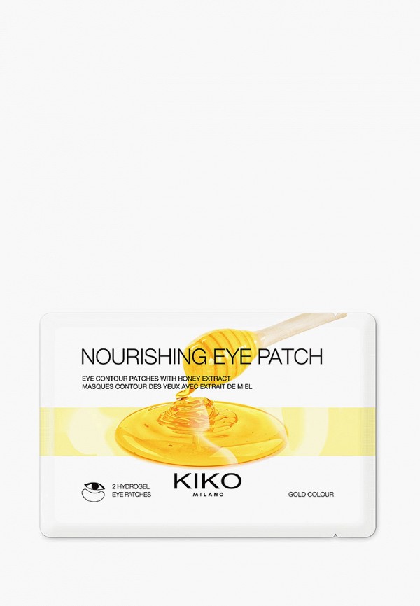 Kiko Milano Патчи для глаз - увлажняющие гидрогелевые с экстрактом меда NOURISHING EYE PATCH, 2 шт. - фото 1