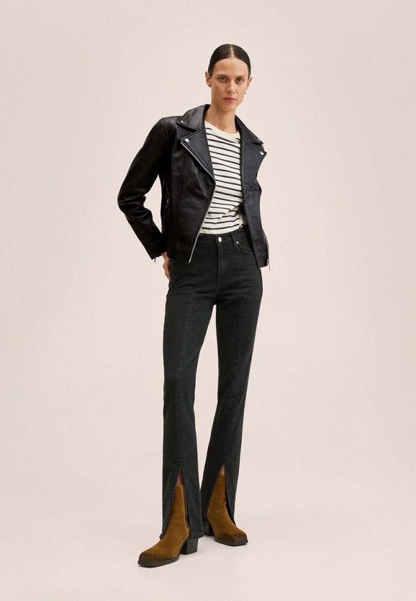 Mango Куртка кожаная - PERFECT - фото 2