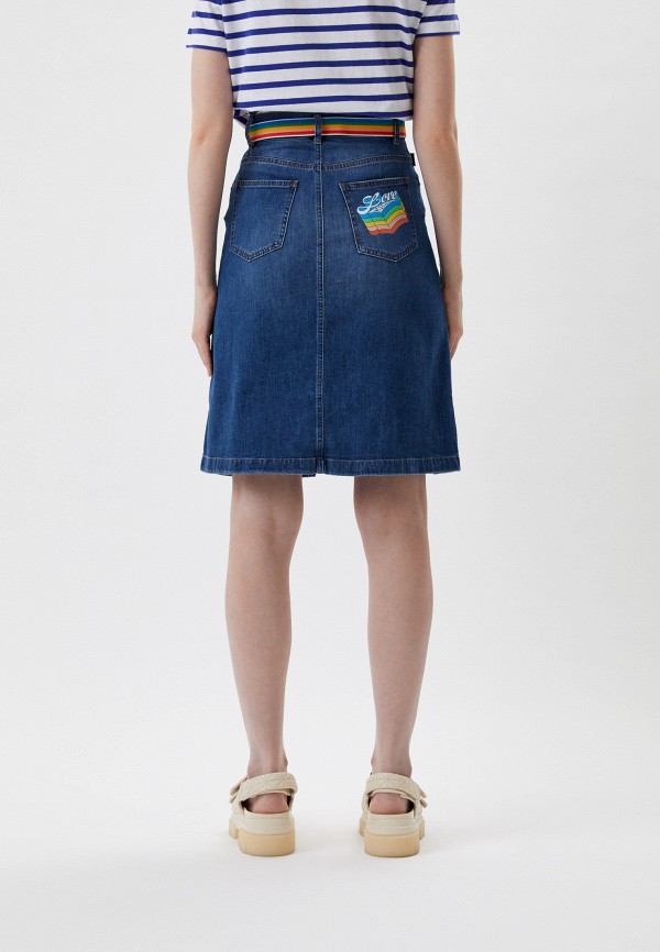 Love Moschino Юбка джинсовая - фото 3