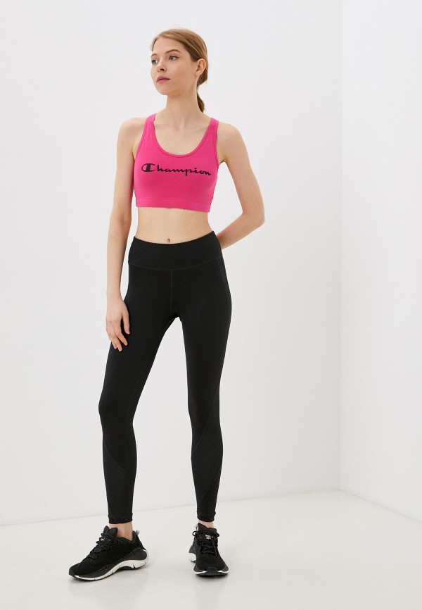 Топ спортивный Champion ATHLETIC C-Sport Bra, цвет: розовый ...