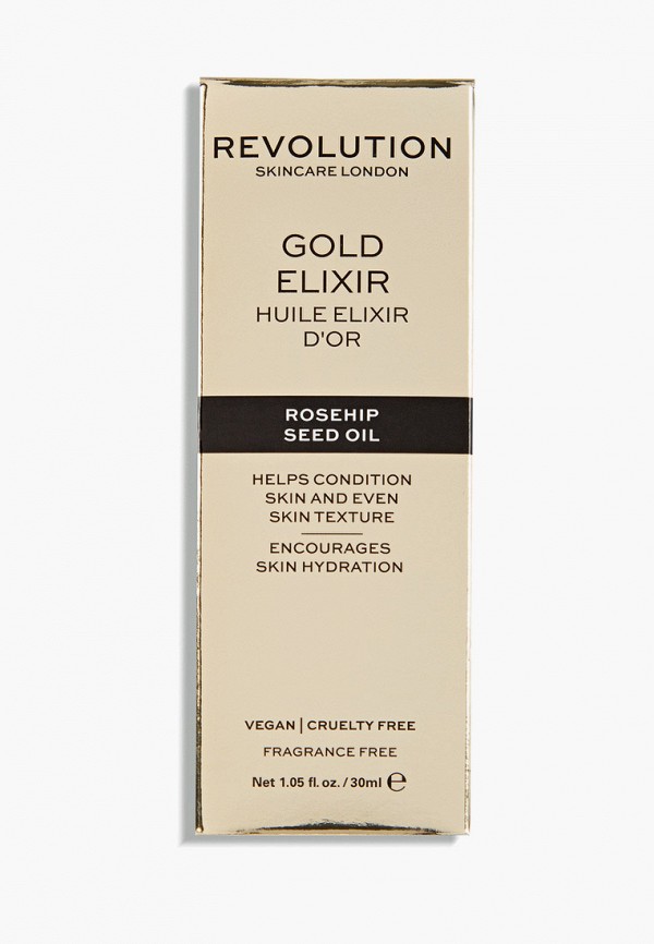 Масло для лица Revolution Skincare питательное, Gold Elixir, 30 мл