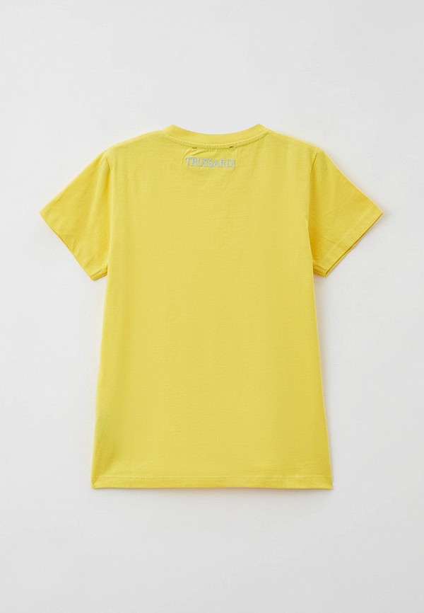 Футболка Trussardi Kids, цвет: желтый, RTLABK988301 — купить в интернет ...