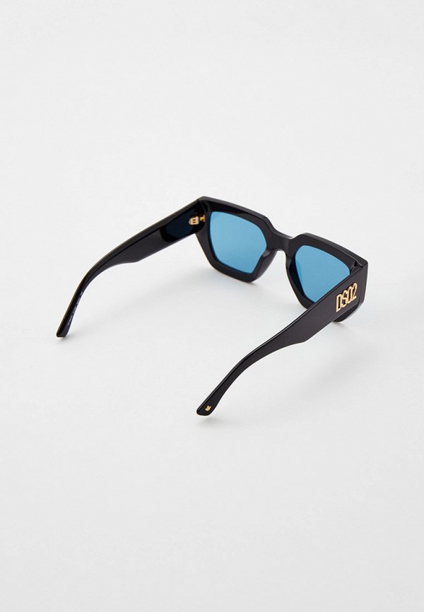 Очки солнцезащитные Dsquared2 D2 0031/S ETJ, цвет: черный, RTLABL336101 ...