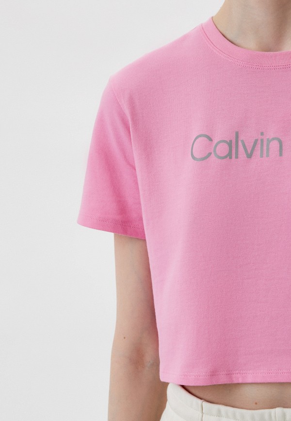 Calvin Klein Performance PW SS Cropped T Shirt RTLABL375101 Lamoda