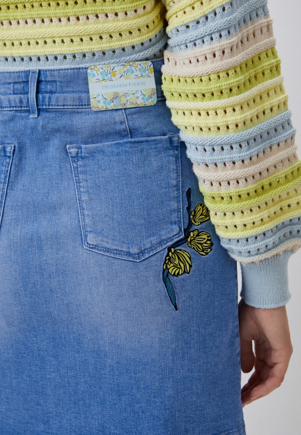Trussardi Jeans Юбка джинсовая - фото 4