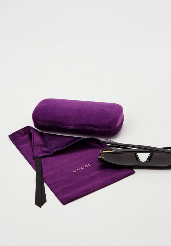 Gucci Очки солнцезащитные - GG0748S 001 - фото 4