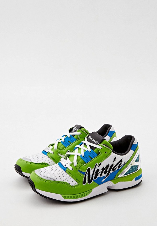 Кроссовки adidas Originals ZX 8000 KAWASAKI, цвет: зеленый