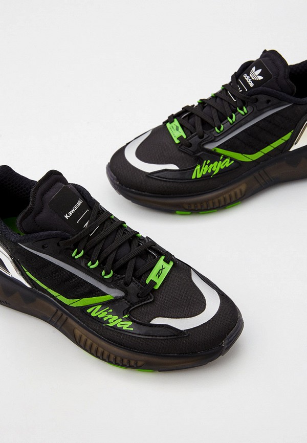 Кроссовки adidas Originals ZX 5K BOOST KAWASAKI, цвет: черный