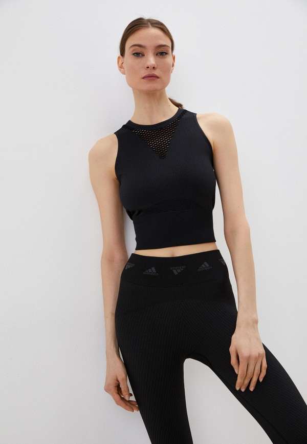 adidas Топ спортивный - AEROKNIT CROP - фото 1