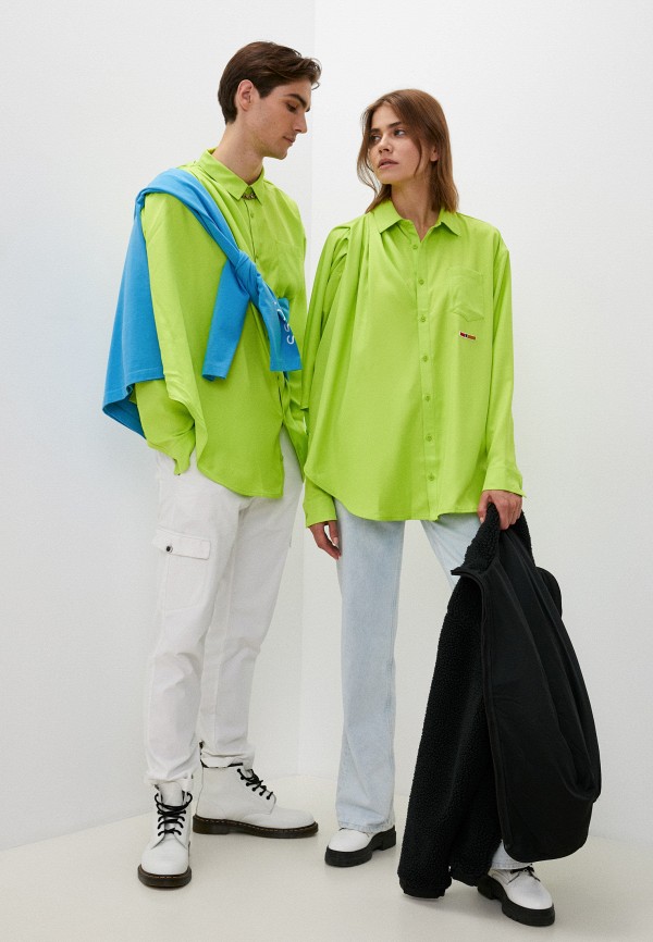 Reebok Рубашка - RCPM DRAPED BUTTON DOWN - фото 2